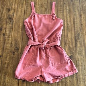 Girl’s Pink Romper